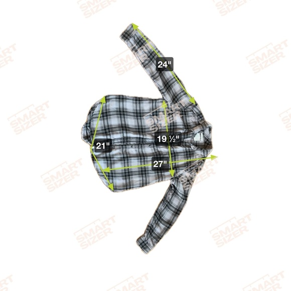 American Eagle black/gray flannel - Picture 4 of 4